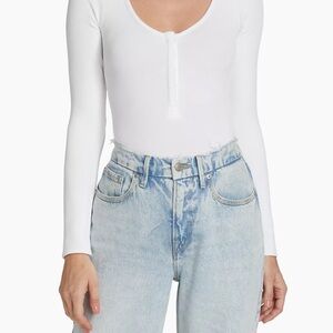 Good American The Feel Good Henly Bodysuit